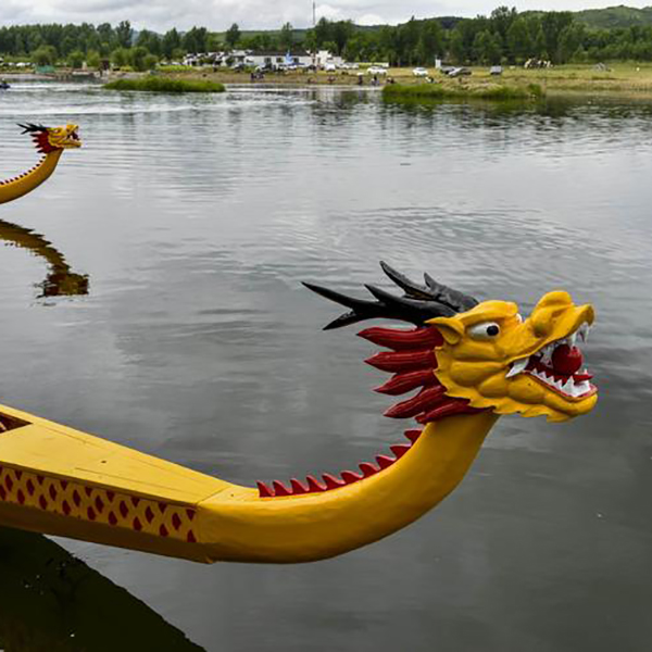 “龙舟继起,非遗新承”助力推广员峰龙舟